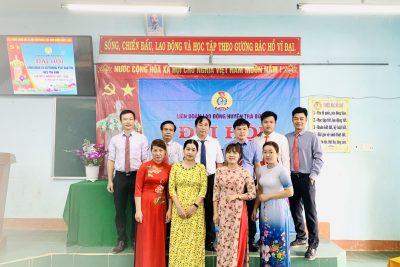 Đại hội CĐCS Trường PTDTBT THCS Trà Xinh, lần thứ 2 – nhiệm kỳ: 2023-2028